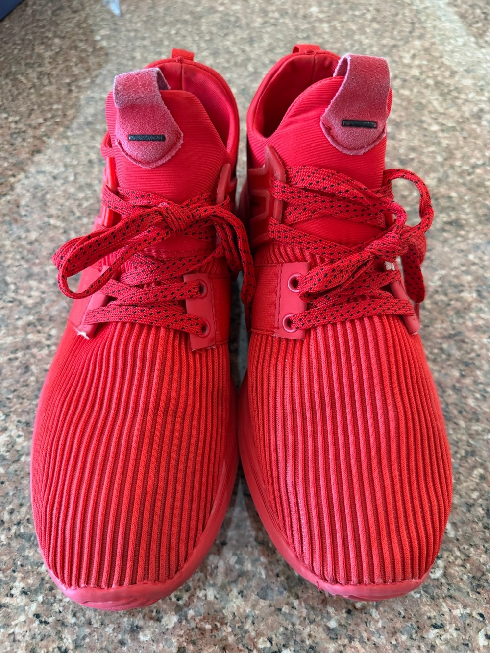 Zara Red Knit Sock Sneakers Men’s EU 42